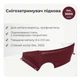 Снегорез-подкова RAL 3005 винно-красный мат - изображение 2