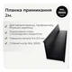 Планка примыкания со штробой 140×130 RAL 9005 чёрный мат - изображение 2