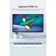 Кабель мультимедійний HDMI M to HDMI M 0.5m 4K60Hz black Vention (AAIBD) - зображення 8