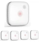 Умная дымовая сигнализация Spreadtron, фотоэлектрический детектор дыма для дома, 5 шт., белые квадратные - изображение 2