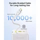 Повербанк 30000 mAh із швидкою зарядкою Baseus EnerFill FC51 (22.5W, USB/Type-C). White - зображення 3