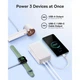 Повербанк 30000 mAh із швидкою зарядкою Baseus EnerFill FC51 (22.5W, USB/Type-C). White - зображення 6