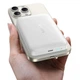 Повербанк 10000 mAh з бездротовою зарядкою MagSafe Baseus EnerFill FM11 Ultra-Mini (22.5W, Type-C). White - зображення 2