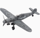 Модель самолета BF-109 German fighter 20*18CM (чорный) - изображение 1
