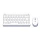 Комплект бездротовий Meetion Mini5000 2in1 2.4G+BT (Клавіатура + Миша) white - изображение 1