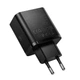 Мережевий зарядний пристрій Hoco N75 Grande GaN 65W (2xUSB-C + 1xUSB-A) - зображення 2