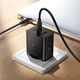 Мережевий зарядний пристрій Hoco N75 Grande GaN 65W (2xUSB-C + 1xUSB-A) - зображення 9