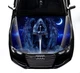 Наклейка на капот 3D TUNING STUDIO Архангел крылья меч 1500х1200х0.150мм - изображение 1