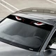 Наклейка на лобовое стекло ARB 3D TUNING STUDIO Глаза Ч 1300х200х0.15мм - изображение 2