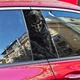 Накладки наклейки на стойки дверей авто ARB 3D TUNING STUDIO воин череп 500х220х0.080мм=2штуки - изображение 4