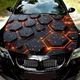 Наклейка на капот ARB 3D TUNING STUDIO Соти ЧП 1500х1180х0.15мм - зображення 1