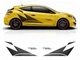 Полосы на авто ARB 3D TUNING STUDIO Рено Клио Меган 1550х490х0.070мм=2штуки - изображение 2