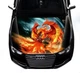 Наклейка на капот ARB 3D TUNING STUDIO Фенікс Н 1500х1200х0.080мм - зображення 1