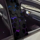 Накладки наклейки на стойки дверей авто ARB 3D TUNING STUDIO соты 500х220х0.15мм=2штуки - изображение 1