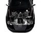 Наклейка на капот авто ARB 3D TUNING STUDIO Ангел меч 1500х1200х0.15мм - зображення 1