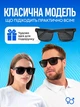 Солнцезащитные поляризационные очки Polaroid женские мужские, солнцезащитные полароиды для рыбалки и отдыха KDEAM Navi с поляризацией, чёрные - изображение 6