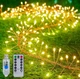 Гирлянда USB + пульт Феерверк 200 LED 6 м Теплый белый - изображение 1