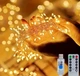 Гирлянда USB + пульт Феерверк 200 LED 6 м Теплый белый - изображение 3