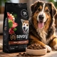 Сухой корм Savory со свежим ягненком и индейкой для взрослых собак крупных пород, 3 кг - изображение 2