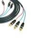 Премиум кабель YPbPr 3RCA–3RCA Reference Line 2 м Ø13 мм черный металл для Hi-End видео - изображение 3