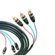 Премиум кабель YPbPr 3RCA–3RCA Reference Line 2 м Ø13 мм черный металл для Hi-End видео - изображение 4