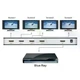 Распределитель HDMI сигналов 1 вход на 8 выходов Lenkeng LKV318 спліттер высокой четкости до 8 устройств - изображение 4