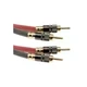 Кабель для аудио 2.5 м REFERENCE Line с разъемами FIRST CABLE 2xBanana к 2xBanana 1T-AR80-02.5 диаметром 13мм - изображение 2