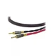 Кабель для аудио 2.5 м REFERENCE Line с разъемами FIRST CABLE 2xBanana к 2xBanana 1T-AR80-02.5 диаметром 13мм - изображение 3