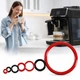 Набір ущільнювальних кілець O-Ring 40 шт для кавомашин Saeco Philips Gaggia, силіконові ущільнювачі для клапанів, парового блоку, ремонту та обслуговування кавомашини(129060705) - зображення 1