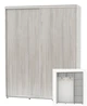 Шкаф-купе двухдверный Алекса ДСП 180*45*190 см Сосна Натти - изображение 1