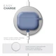 Силиконовый чехол для наушников Apple AirPods 3, Hang Case, фиолетовый, ультратонкий защитный кейс толщиной 2 мм, защита от царапин, пыли и ударов, компактный, с карабином для крепления, ArmorStandart (ARM60311) - изображение 7