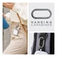 Силиконовый чехол для наушников Apple AirPods 3, Hang Case, белый, ультратонкий защитный кейс толщиной 2 мм, защита от царапин, пыли и ударов, компактный, с карабином для крепления, ArmorStandart (ARM60324) - изображение 6
