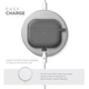 Силиконовый чехол для наушников Apple AirPods 3, Hang Case, серый, ультратонкий защитный кейс толщиной 2 мм, защита от царапин, пыли и ударов, компактный, с карабином для крепления, ArmorStandart (ARM60306) - изображение 7