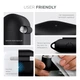 Силиконовый чехол для наушников Apple AirPods 3, Hang Case, черный, ультратонкий защитный кейс толщиной 2 мм, защита от царапин, пыли и ударов, компактный, с карабином для крепления, ArmorStandart (ARM60308) - изображение 5