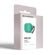 Силиконовый чехол для наушников Apple AirPods 3, Hang Case, бирюзовый, ультратонкий защитный кейс толщиной 2 мм, защита от царапин, пыли и ударов, компактный, с карабином для крепления, ArmorStandart (ARM60316) - изображение 8