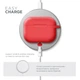 Силиконовый чехол для наушников Apple AirPods Pro 2 2022, Hang Case, красный, ультратонкий защитный кейс толщиной 2 мм, защита от царапин, пыли и ударов, компактный, с карабином для крепления, ArmorStandart (ARM68597) - изображение 7