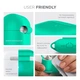 Силиконовый чехол для наушников Apple AirPods Pro 2 2022, Hang Case, бирюзовый, ультратонкий защитный кейс толщиной 2 мм, защита от царапин, пыли и ударов, компактный, с карабином для крепления, ArmorStandart (ARM68589) - изображение 5
