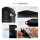 Силиконовый чехол для наушников Apple AirPods Pro 2 2022, Hang Case, черный, ультратонкий защитный кейс толщиной 2 мм, защита от царапин, пыли и ударов, компактный, с карабином для крепления, ArmorStandart (ARM68601) - изображение 5