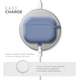 Силиконовый чехол для наушников Apple AirPods Pro 2 2022, Hang Case, фиолетовый, ультратонкий защитный кейс толщиной 2 мм, защита от царапин, пыли и ударов, компактный, с карабином для крепления, ArmorStandart (ARM73672) - изображение 7