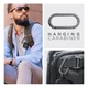 Силиконовый чехол для наушников Apple AirPods 4, Hang Case, черный, ультратонкий защитный кейс толщиной 2 мм, защита от царапин, пыли и ударов, компактный, с карабином для крепления, ArmorStandart (ARM81277) - изображение 6