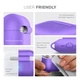 Силіконовий чохол для навушників Apple AirPods 4, Hang Case, фіолетовий, ультратонкий захисний кейс товщиною 2 мм, захист від подряпин, пилу та ударів, компактний, з карабіном для кріплення, ArmorStandart (ARM81292) - зображення 5