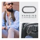 Силиконовый чехол для наушников Apple AirPods 4, Hang Case, фиолетовый, ультратонкий защитный кейс толщиной 2 мм, защита от царапин, пыли и ударов, компактный, с карабином для крепления, ArmorStandart (ARM81282) - изображение 6