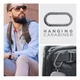 Силиконовый чехол для наушников Apple AirPods 4, Hang Case, серый, ультратонкий защитный кейс толщиной 2 мм, защита от царапин, пыли и ударов, компактный, с карабином для крепления, ArmorStandart (ARM81284) - изображение 6