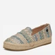 Женские эспадрильи Roxy WSS990-261 5906751185513 39 25.3 см Голубые (5906751185520) - изображение 2