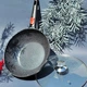 Сковорода WOK Edenberg EB-14112 28 см 2.4 л зі знімною ручкою, сковорідка вок з мармуровим антипригарним покриттям, індукційна сковорода Edenberg з кованого алюмінію, WOK для всіх типів плит з кришкою, сковорода вок Edenberg 28 см - изображение 3