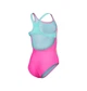 Купальник закритий для дівчат Arena LINES SWIMSUIT SWIM PRO BACK L Рожевий, Бірюзовий 140 см (003550-980 140) - зображення 8