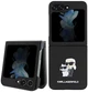 Etui Karl Lagerfeld Saffiano Karl&Choupette Pin do Samsung Galaxy Z Flip 5 Black (3666339174033) - obraz 1
