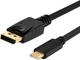 Кабель USB Type-C - DisplayPort v1.2 1.8 м Black - зображення 1