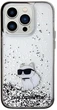 Панель Karl Lagerfeld Liquid Glitter Choupette для Apple iPhone 14 Pro Max Transparent (3666339164188) - зображення 3