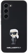 Etui Karl Lagerfeld Silicone Ikonik Metal Pin do Samsung Galaxy S24 Black (3666339259235) - obraz 3
